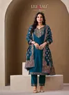 Lily And Lali Brasso Roman Silk Kurti Bottom With Dupatta Collection